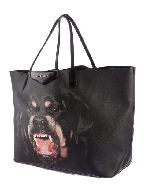 givenchy rottweiler-print large antigona tote|Givenchy antigona tote.